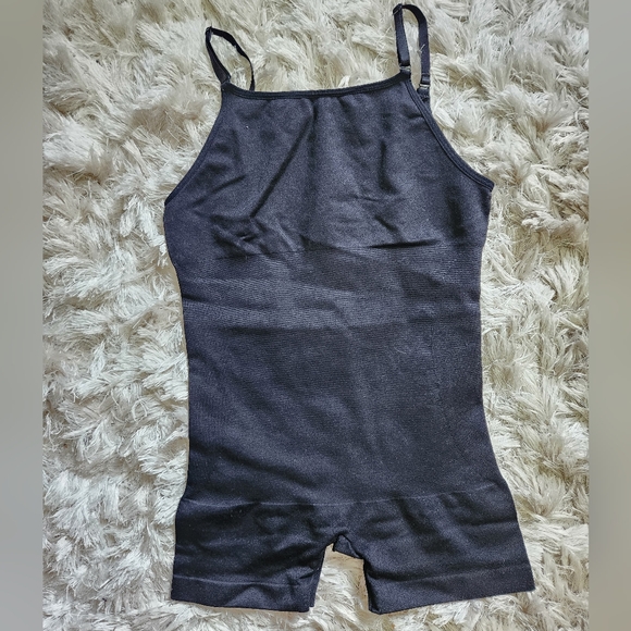 Shapermint Open-Bust Bodysuit Shaper Short, XL - Picture 4 of 4